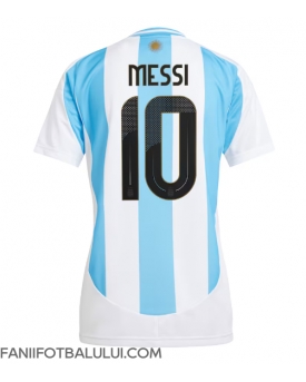 Argentina Lionel Messi #10 Echipament de Fotbal Replică Copa America 2024 Femei Acasa
